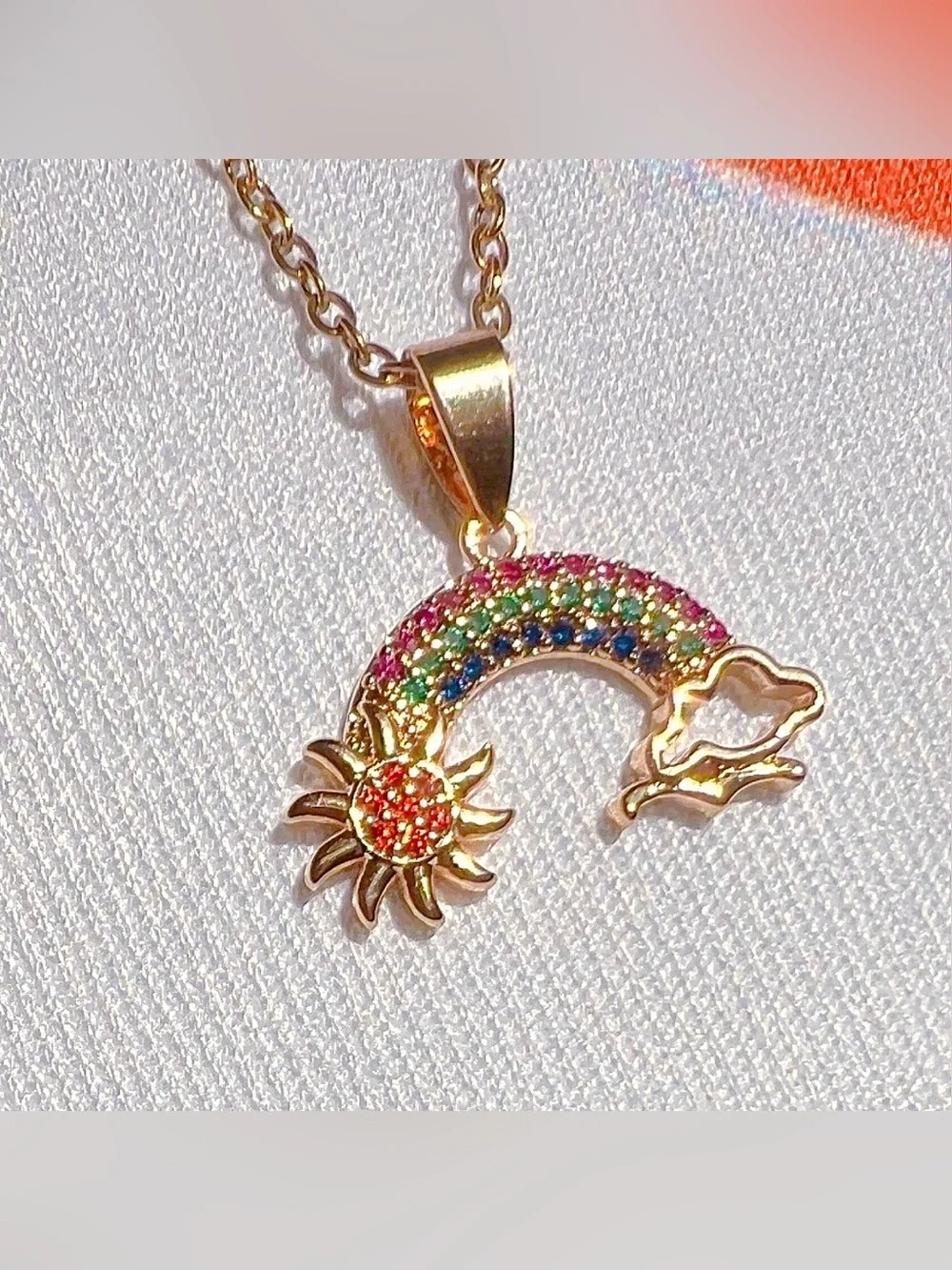Sunshine and Rainbows Necklace